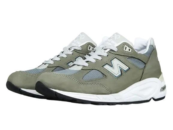 New Balance 990v2 Made In USA Steel Blue - Image 1