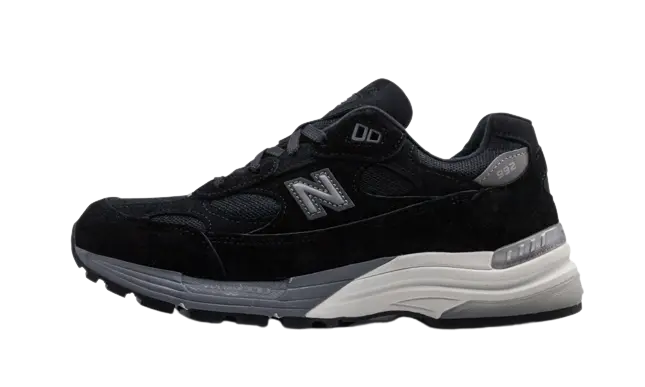 New Balance 992 Black Grey (Made In USA)