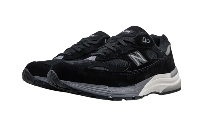 New Balance 992 Black Grey (Made In USA) - Image 1