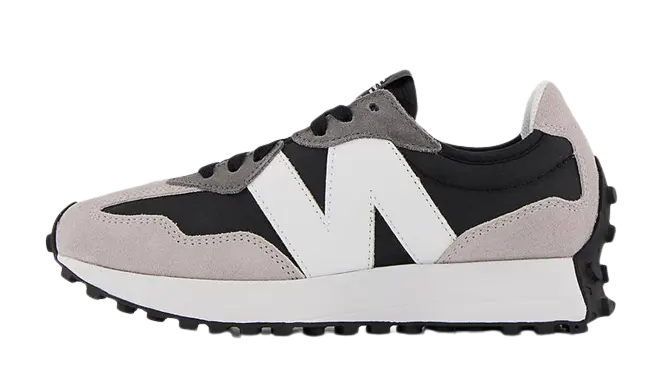 New Balance 327 Black White Grey