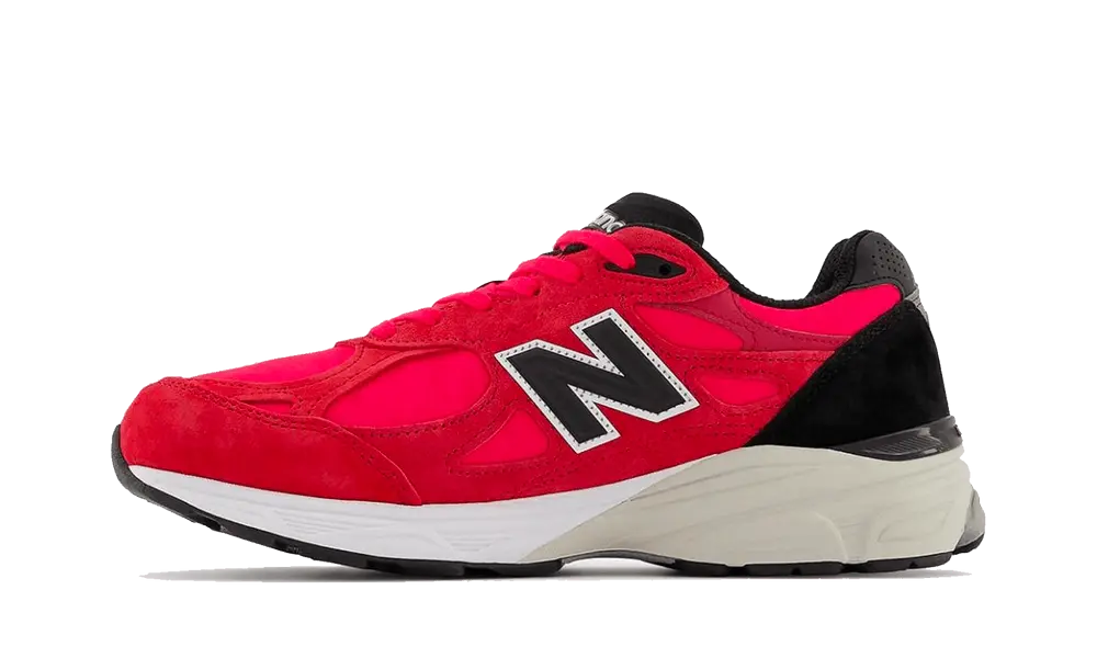 New Balance 990v3 MiUSA Red Suede