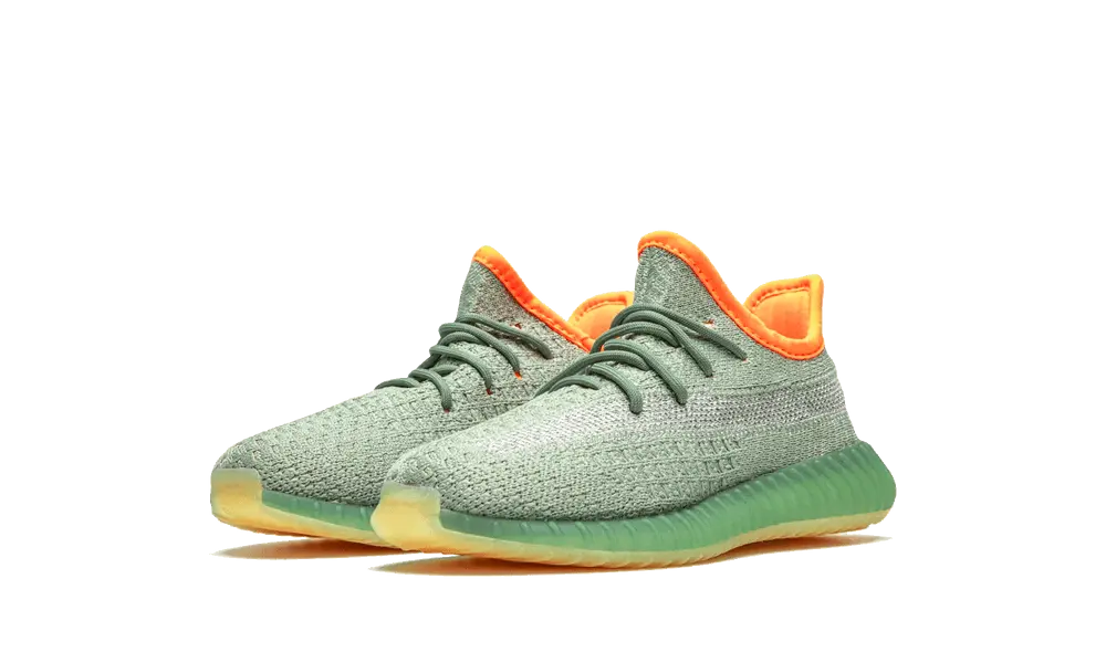 Yeezy Boost 350 V2 Desert Sage (Kids) - Image 1