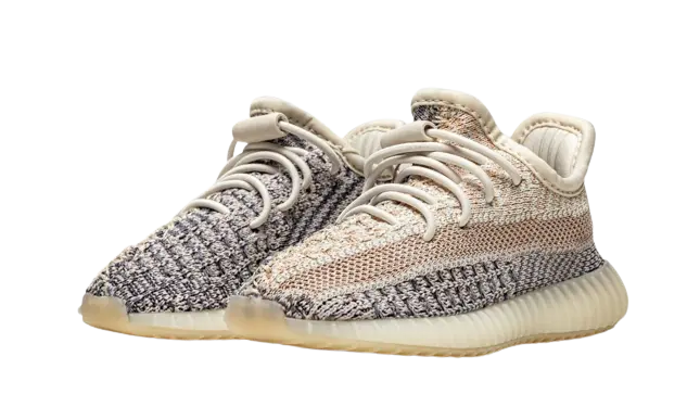Yeezy Boost 350 V2 Ash Pearl (Infant) - Image 1