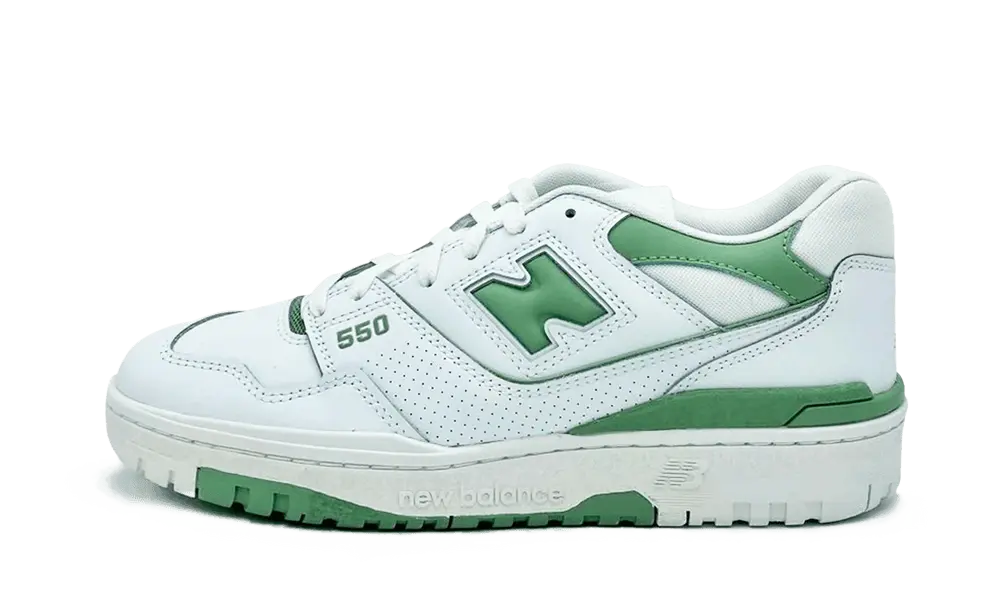 New Balance 550 White Mint Green