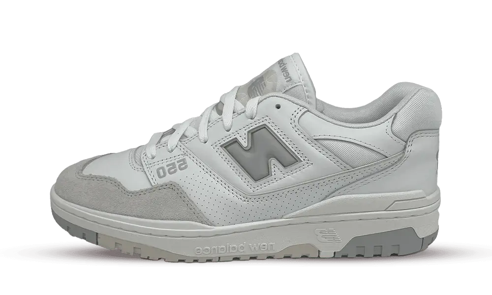 New Balance 550 White Grey Grey