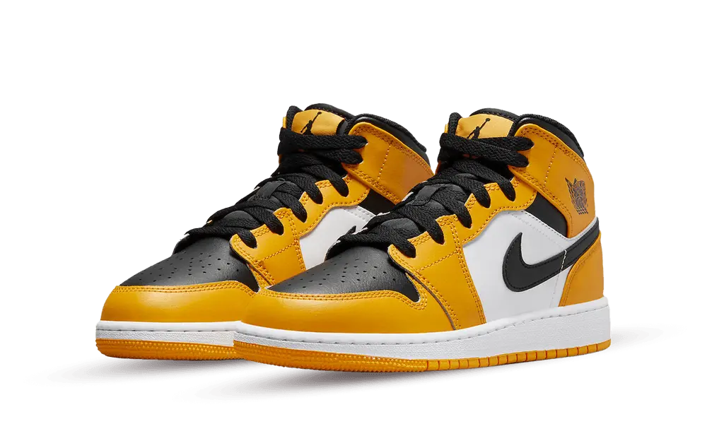 Air Jordan 1 Mid Taxi (GS) - Image 1