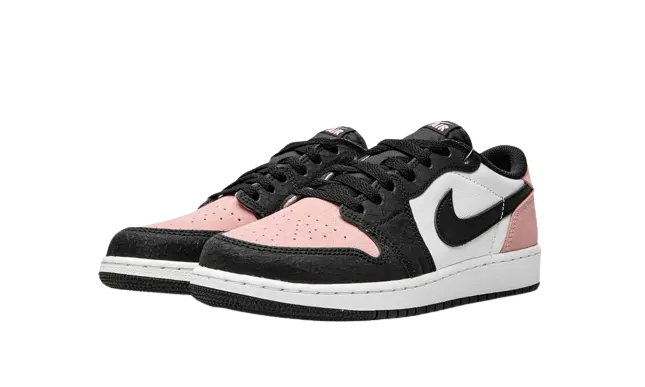 Jordan 1 Low OG Bleached Coral (GS) - Image 1