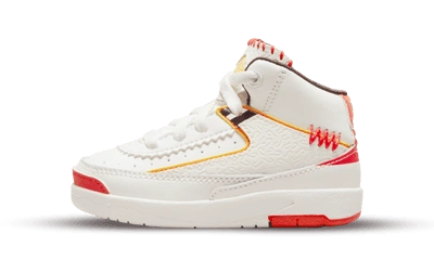 Jordan 2 Retro White Red CDP (2008) (GS)
