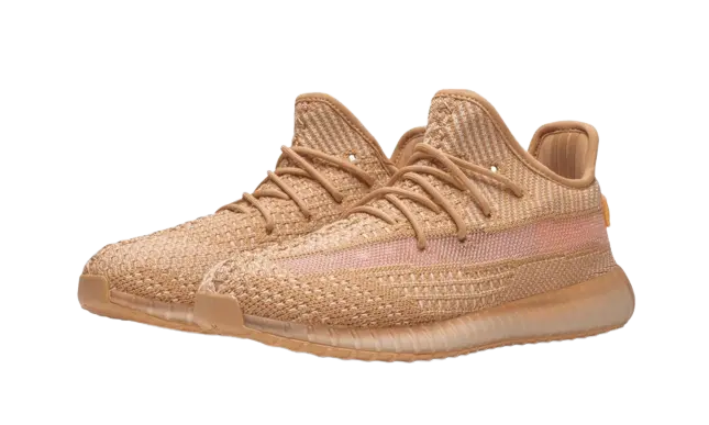 Yeezy Boost 350 V2 Clay (Kids) - Image 1