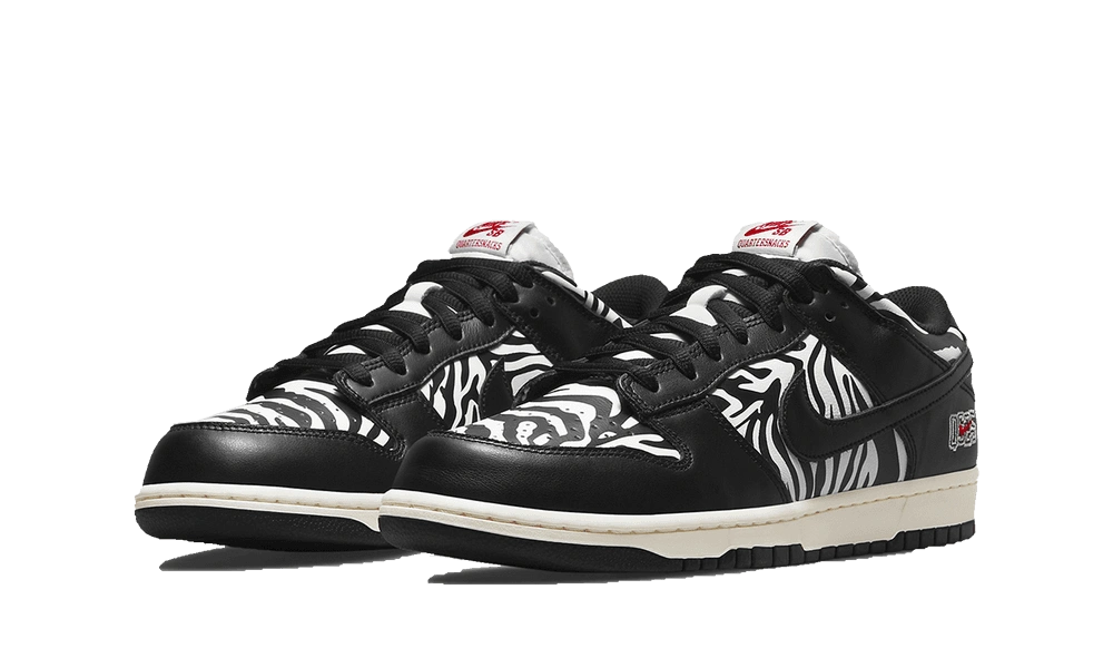 Nike SB Dunk Low OG QS Quartersnacks Zebra - Image 1