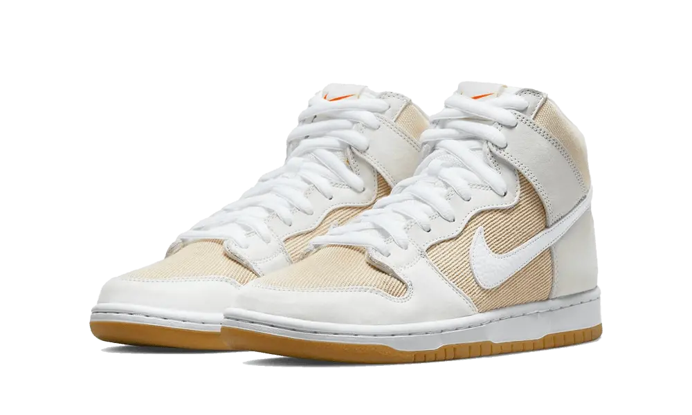 Nike SB Dunk High Pro ISO Orange Label Unbleached Natural - Image 1