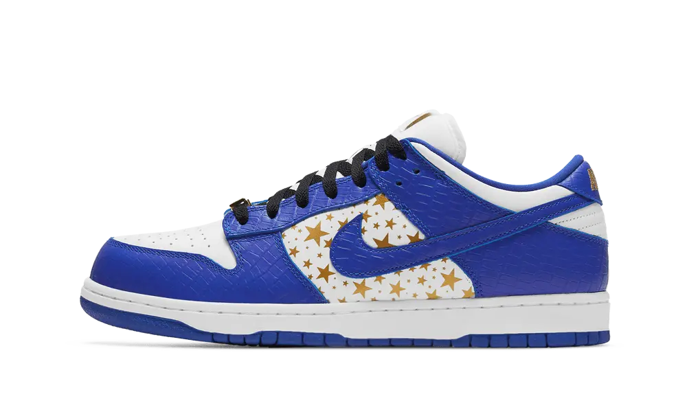 Nike SB Dunk Low Supreme Stars Hyper Royal (2021)