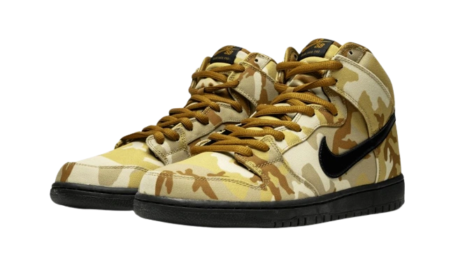 Nike SB Dunk High Pro Desert Camo - Image 1