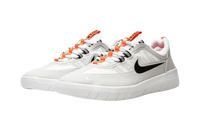 Nike SB Nyjah Free 2 Neutral Grey Bright Crimson - Image 1