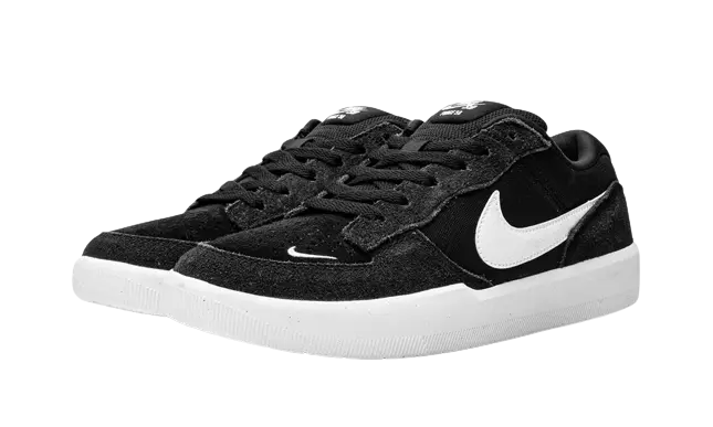 Nike SB Force 58 Black White - Image 1