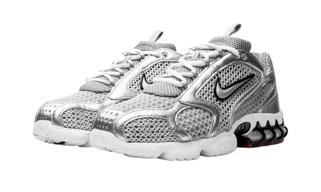 Nike Air Zoom Spiridon Cage 2 Metallic Silver - Image 1