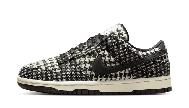 Nike Dunk LowHarris Tweed White Black Multi (W)