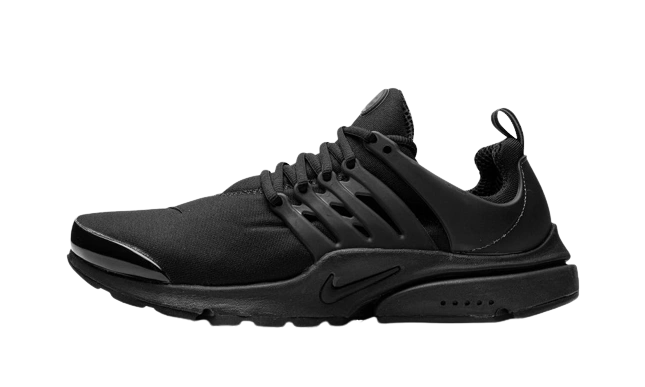 Nike Air Presto Triple Black Shiny Toe
