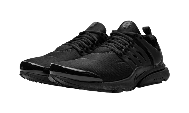 Nike Air Presto Triple Black Shiny Toe - Image 1