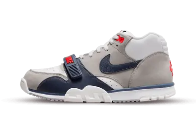 Nike Air Trainer 1 White Midnight Navy Medium Grey