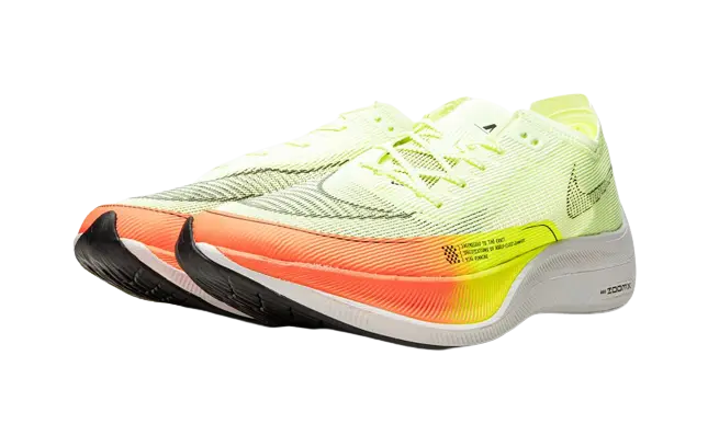 Nike ZoomX Vaporfly Next% 2 Barely Volt Hyper Orange - Image 1