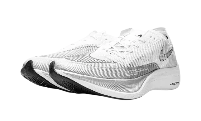 Nike ZoomX Vaporfly Next% 2 White Metallic Silver - Image 1