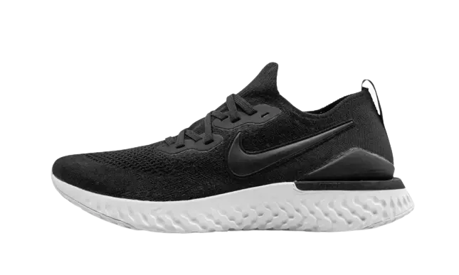 Nike Epic React Flyknit 2 Black White