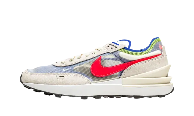 Nike Waffle One Coconut Milk Crimson Royal