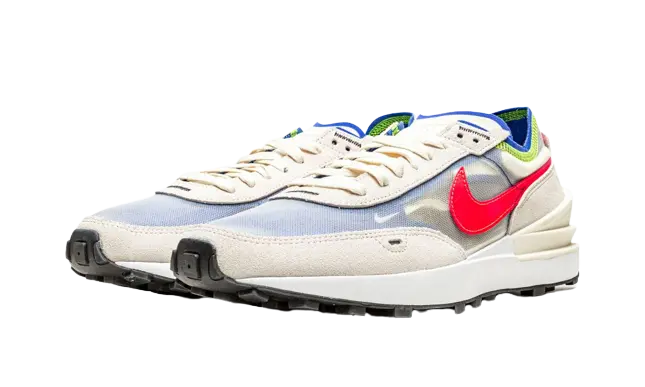 Nike Waffle One Coconut Milk Crimson Royal - Image 1