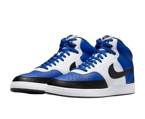 Nike Court Vision Mid Black Royal - Image 1