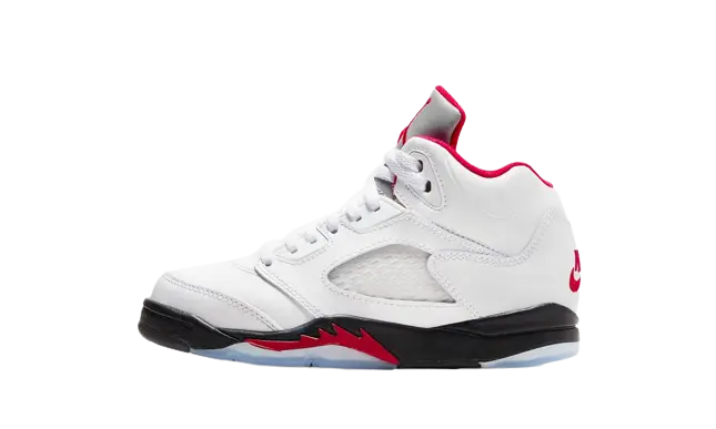 Jordan 5 Retro Fire Red Silver Tongue (2020) (PS)