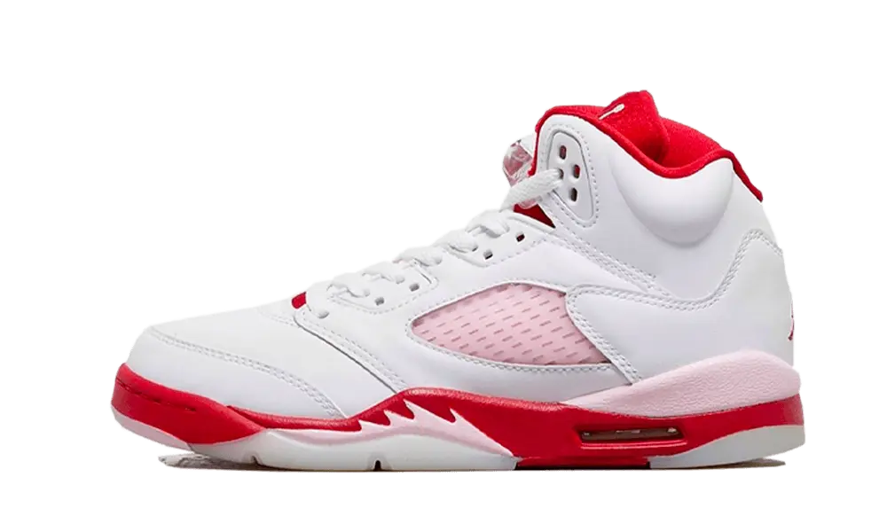 Jordan 5 Retro White Pink Red (GS)