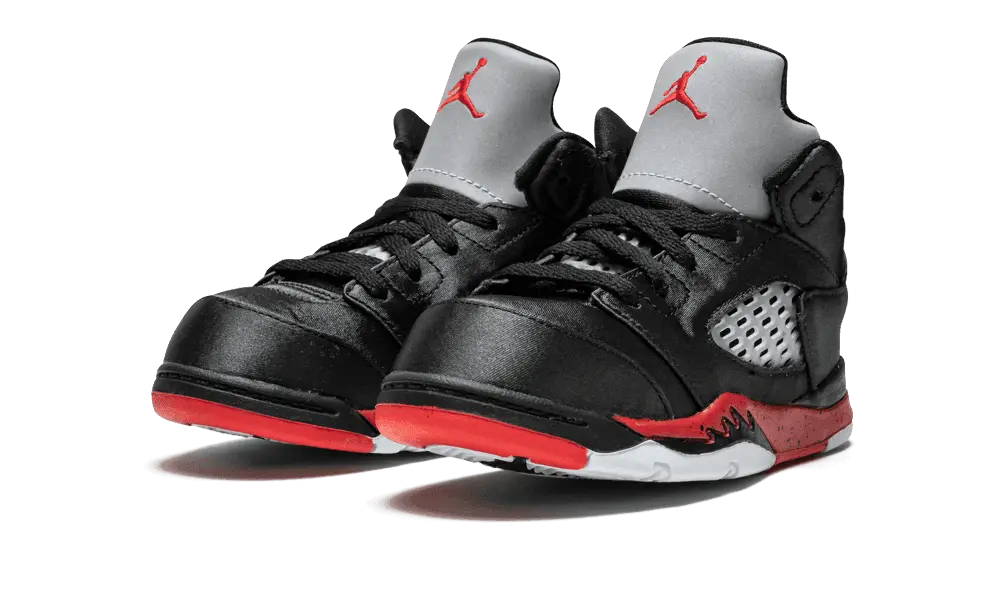 Jordan 5 Retro Satin Bred (GS) - Image 1