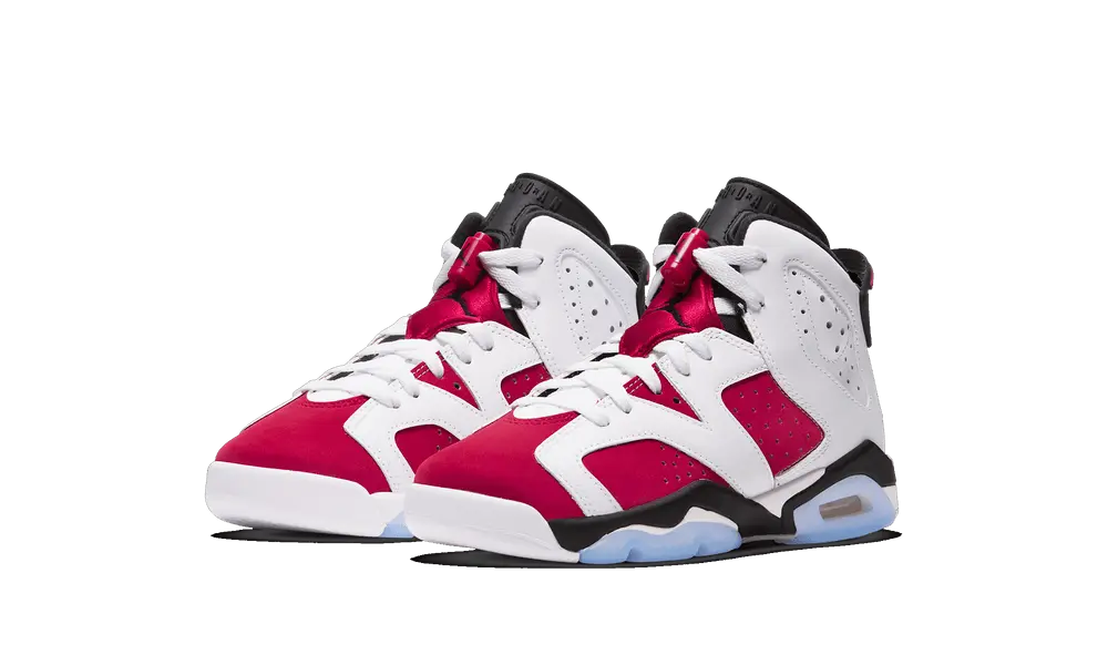 Jordan 6 Retro Carmine (2021) (GS) - Image 1