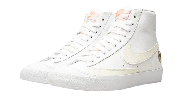 Nike Blazer Mid 77 White Sail Metallic Gold (W) - Image 1