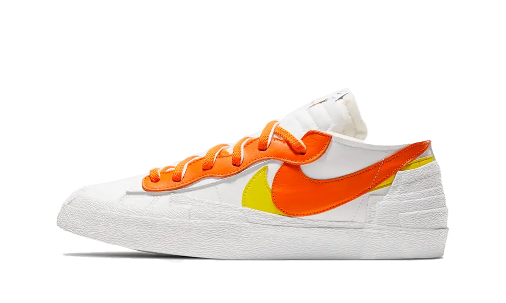 Nike Blazer Low Sacai White Magma Orange