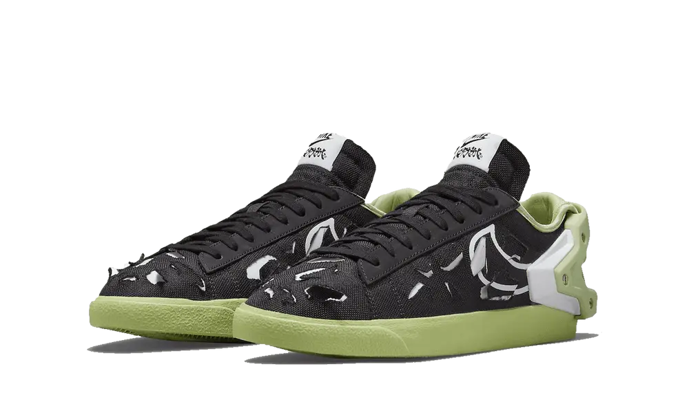 Nike Blazer Low Acronym Black Olive Aura - Image 1