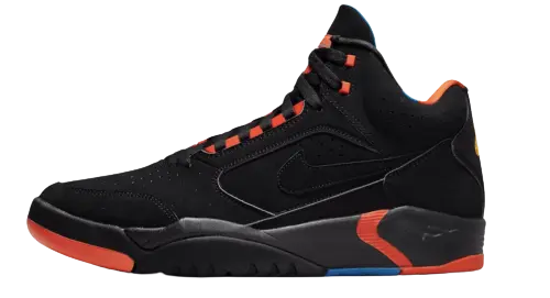Nike Air Flight Lite II Mid Black Team Orange