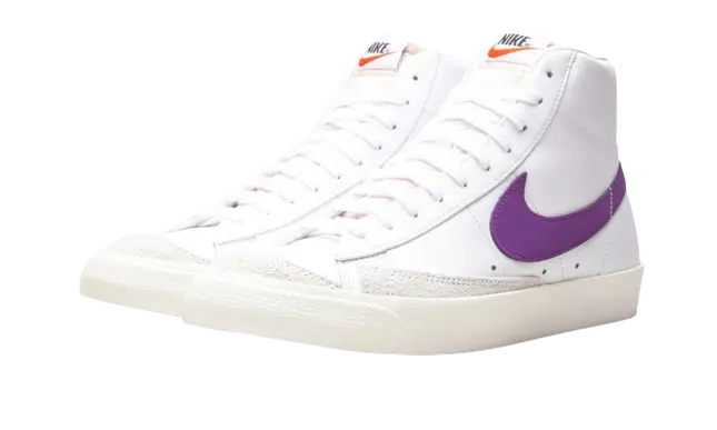 Nike Blazer Mid 77 Vintage White Voltage Purple - Image 1