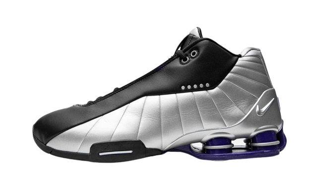 Nike Shox BB4 Black Silver Lapis