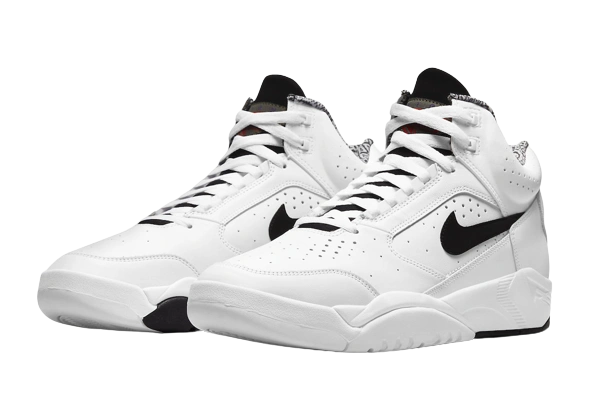 Nike Air Flight Lite II Mid White Black (2021) - Image 1