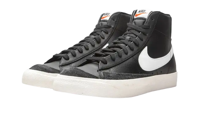Nike Blazer Mid 77 Vintage Black Sail - Image 1