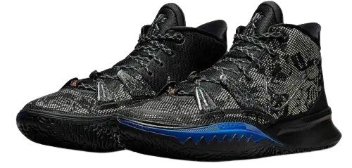 Nike Kyrie 7 Black Blue - Image 1