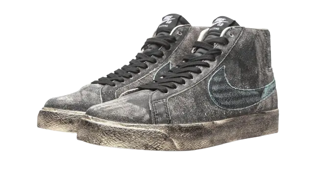 Nike Blazer Mid Faded Black - Image 1