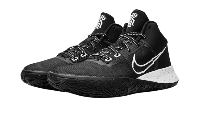 Kyrie Flytrap 4 Black White - Image 1