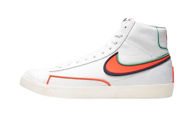 Nike Blazer Mid Infinite White Bright Crimson