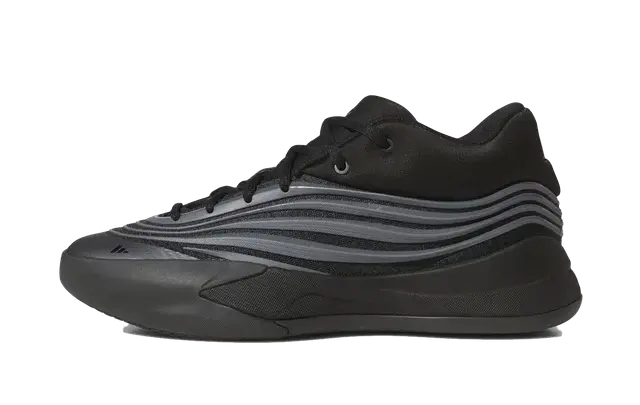 adidas Dame 10 Core Black Iron Metallic