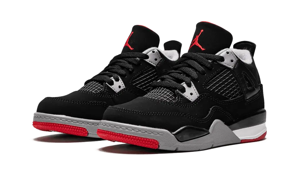 Jordan 4 Retro Bred (2019) (PS) - Image 1