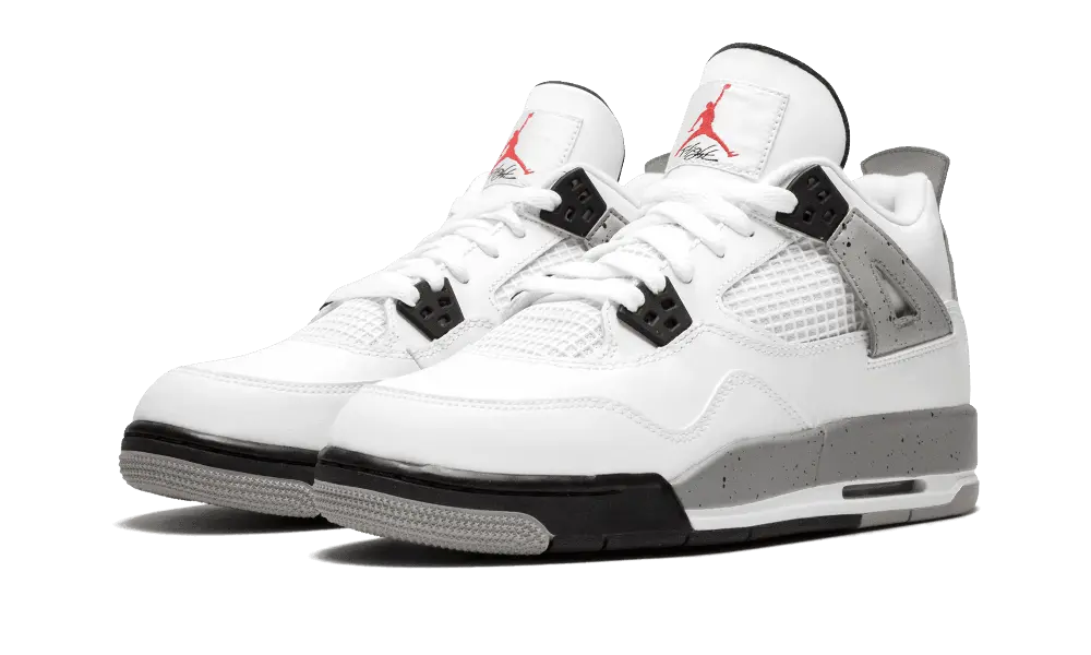 Jordan 4 Retro White Cement (2016) (GS) - Image 1