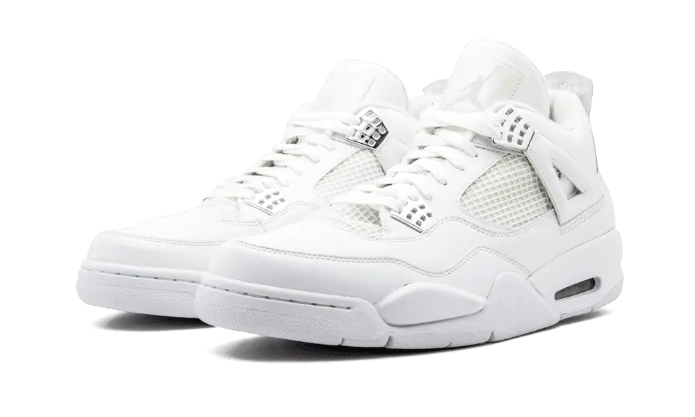 Jordan 4 Retro Silver Anniversary - Image 1